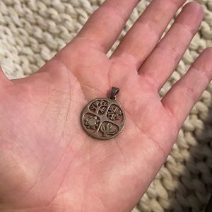 James Avery 4 seasons SILVER charm